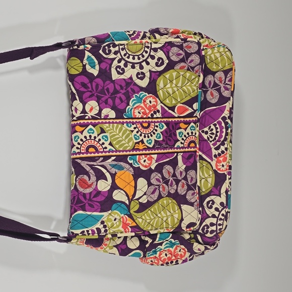 {Vera Bradley} Plum Crazy Crossbody bag - Picture 3 of 17